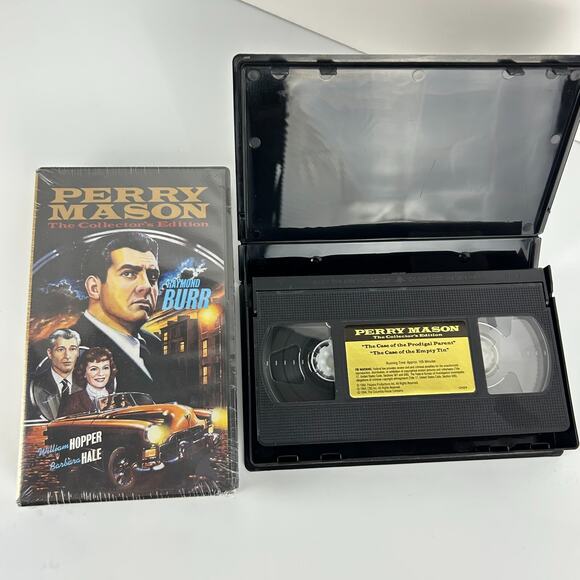 2x Perry Mason Collector's Edition VHS Tapes 4 Episodes '57 '58 -EUC & 1 NEW - Picture 5 of 16